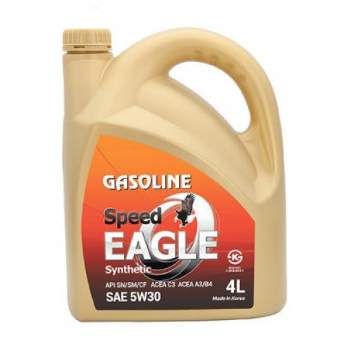 Масло моторное EAGLE SPEED (MADE IN KOREA) 5W30 Synthetic API SN/SM/CF ACEA C3 ACEA A3/B4 4л Масло моторное EAGLE SPEED (MADE IN KOREA) 5W30 Synthetic API SN/SM/CF ACEA C3 ACEA A3/B4 4л