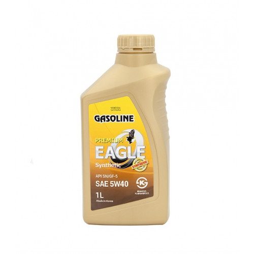 Масло моторное EAGLE PREMIUM Gasoline 100% SYN. (MADE IN KOREA) 5W40 API SN 1л. Масло моторное EAGLE PREMIUM Gasoline 100% SYN. (MADE IN KOREA) 5W40 API SN 1л.