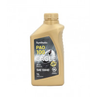 Масло моторное EAGLE PAO 100 (MADE IN KOREA) Synthetic 5W40 API SP ACEA C3 1л.