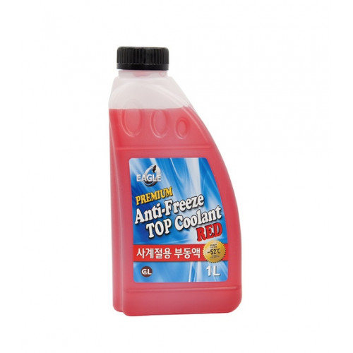 Антифриз EAGLE Top (MADE IN KOREA) Coolant Red -52C 1л